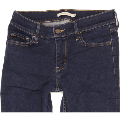 Levi's 710 Super Women Blue Skinny Slim Stretch Jeans W29 L30