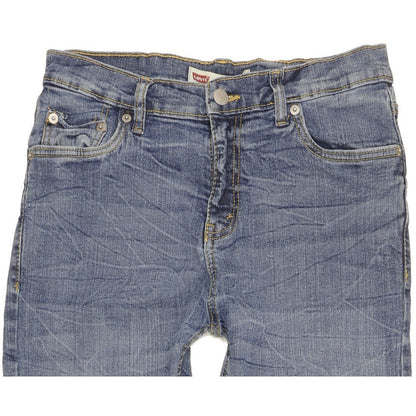 Levi's 502 Men Blue Tapered Regular Stretch Jeans W30 L30
