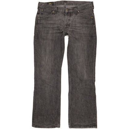 Lee Roscoe Men Grey Straight Regular Jeans W34 L32