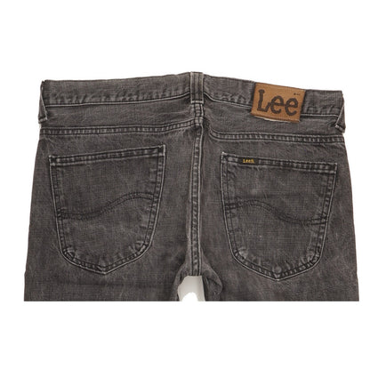 Lee Roscoe Men Grey Straight Regular Jeans W34 L32