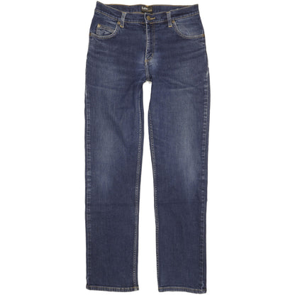 Lee Brooklyn Men Blue Straight Regular Stretch Jeans W32 L33