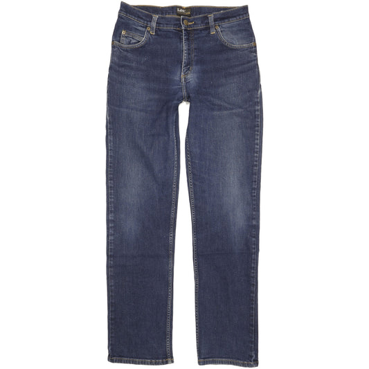 Lee Brooklyn Men Blue Straight Regular Stretch Jeans W32 L33