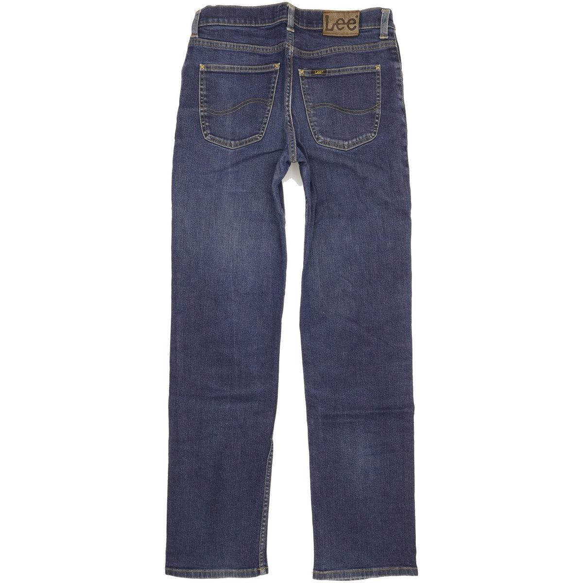 Lee Brooklyn Men Blue Straight Regular Stretch Jeans W32 L33