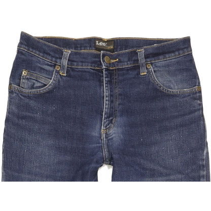 Lee Brooklyn Men Blue Straight Regular Stretch Jeans W32 L33