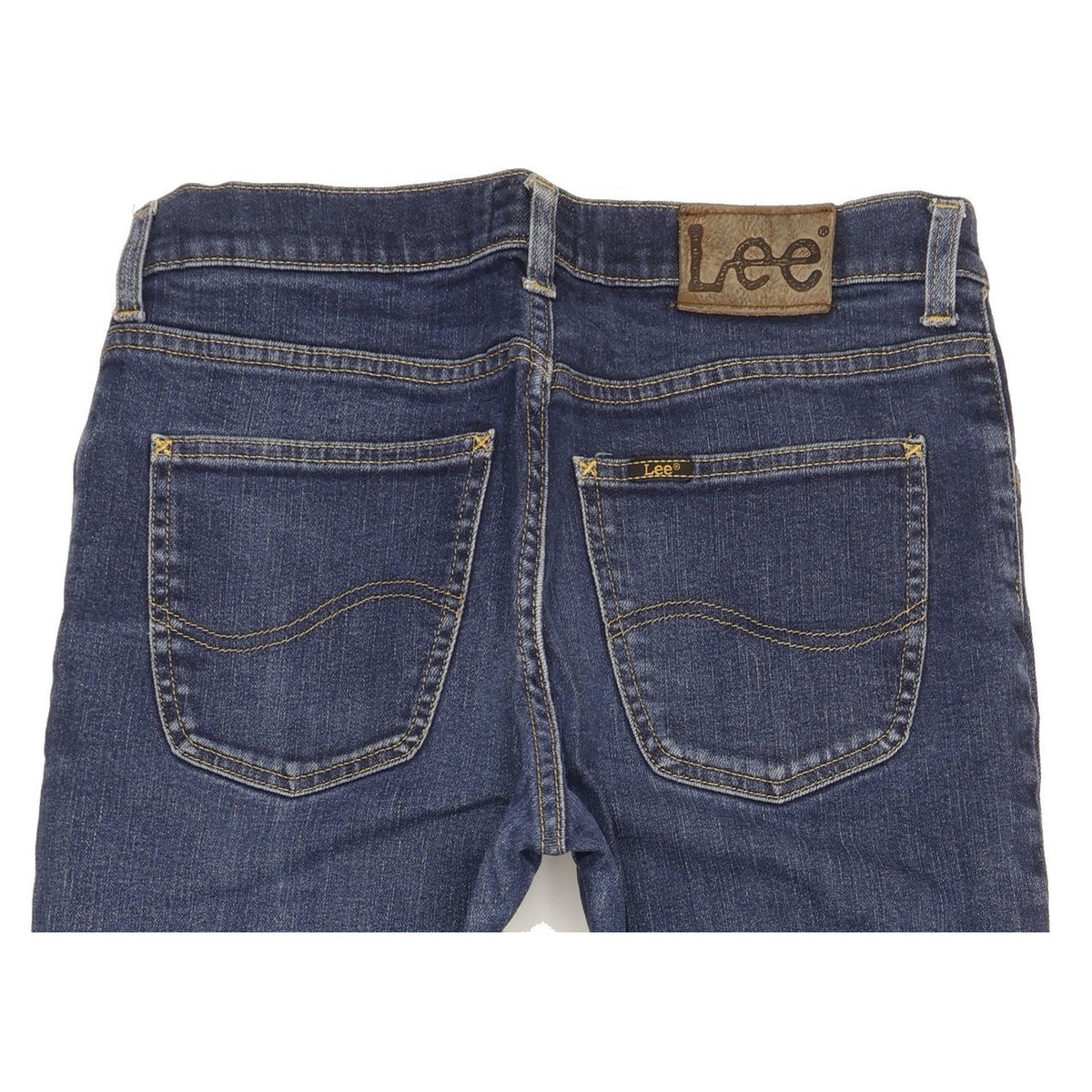 Lee Brooklyn Men Blue Straight Regular Stretch Jeans W32 L33