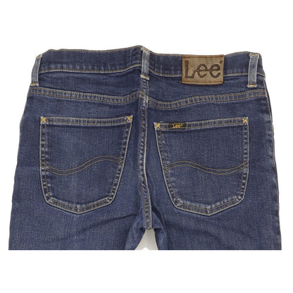 Lee Brooklyn Men Blue Straight Regular Stretch Jeans W32 L33
