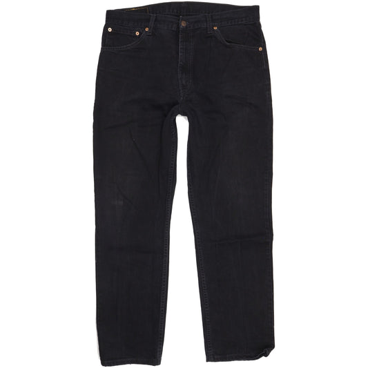 Levi's 521 Men Black Straight Regular Jeans W37 L31
