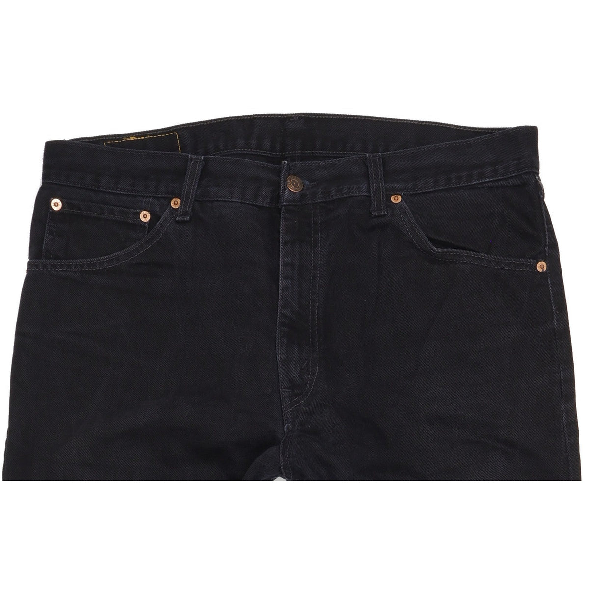 Levi's 521 Men Black Straight Regular Jeans W37 L31