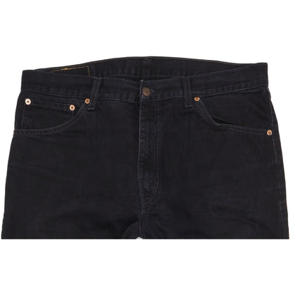 Levi's 521 Men Black Straight Regular Jeans W37 L31