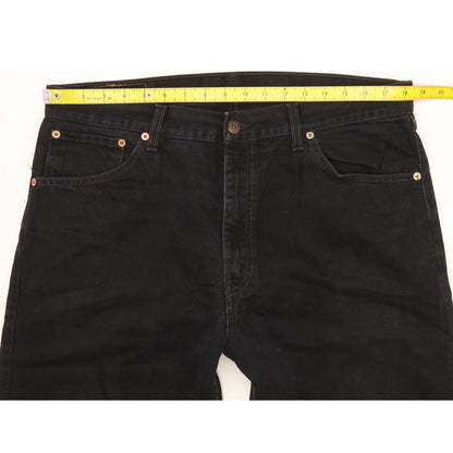 Levi's 521 Men Black Straight Regular Jeans W37 L31