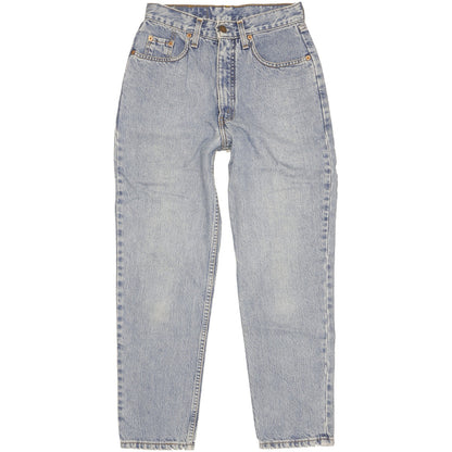 Levi's Blue Tapered Relaxed Jeans High Waisted W28 L27