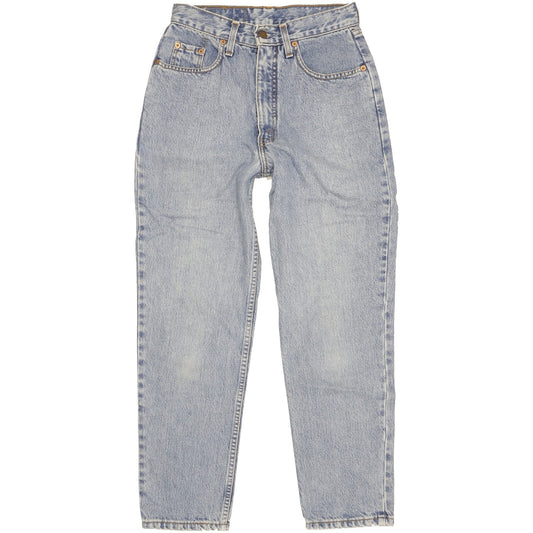 Levi's Blue Tapered Relaxed Jeans High Waisted W28 L27