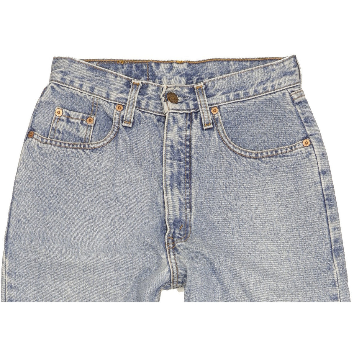 Levi's Blue Tapered Relaxed Jeans High Waisted W28 L27