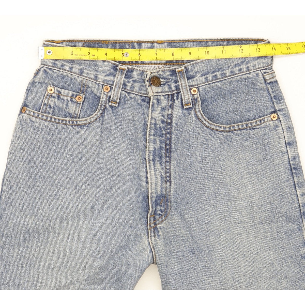 Levi's Blue Tapered Relaxed Jeans High Waisted W28 L27