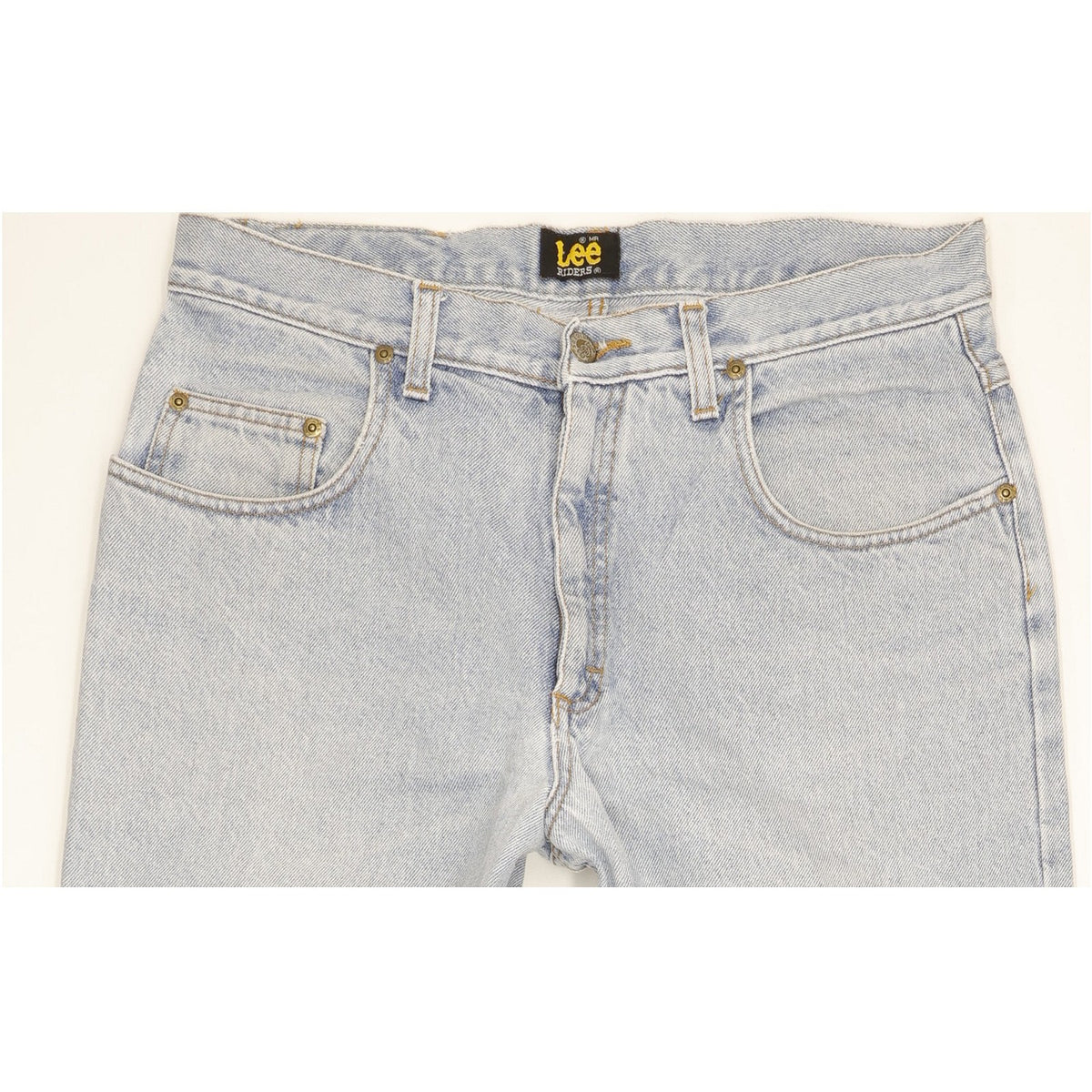 Lee Kansas Men Blue Straight Regular Jeans W34 L31