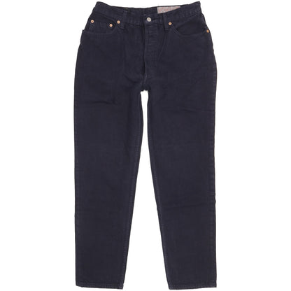 Levi's 901 Navy Straight Regular Jeans High Waisted W32 L30