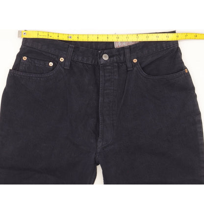 Levi's 901 Navy Straight Regular Jeans High Waisted W32 L30