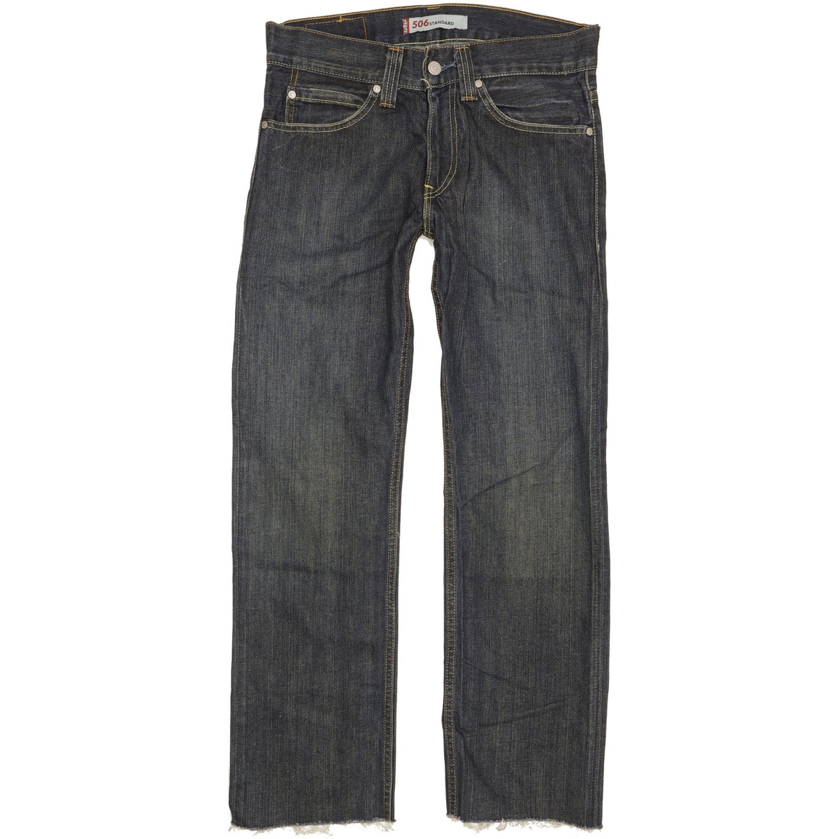 Levi's 506 Men Blue Straight Slim Jeans W29 L29