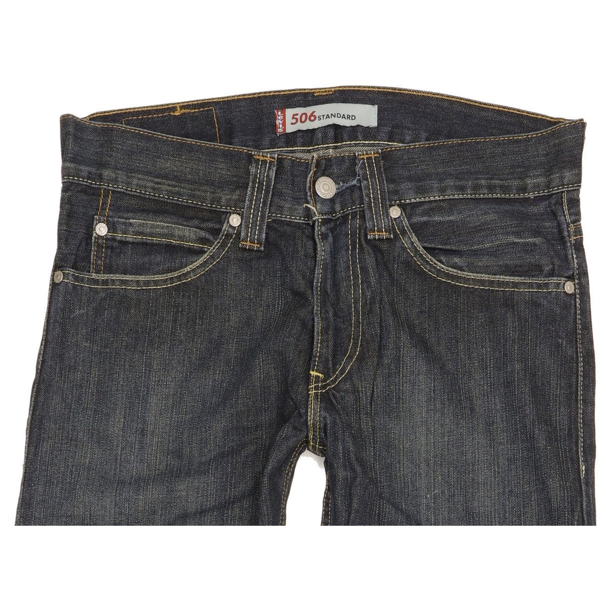 Levi's 506 Men Blue Straight Slim Jeans W29 L29