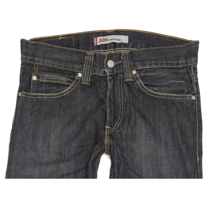 Levi's 506 Men Blue Straight Slim Jeans W29 L29