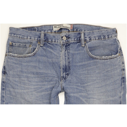 Levi's 559 Men Blue Straight Relaxed Jeans W36 L30