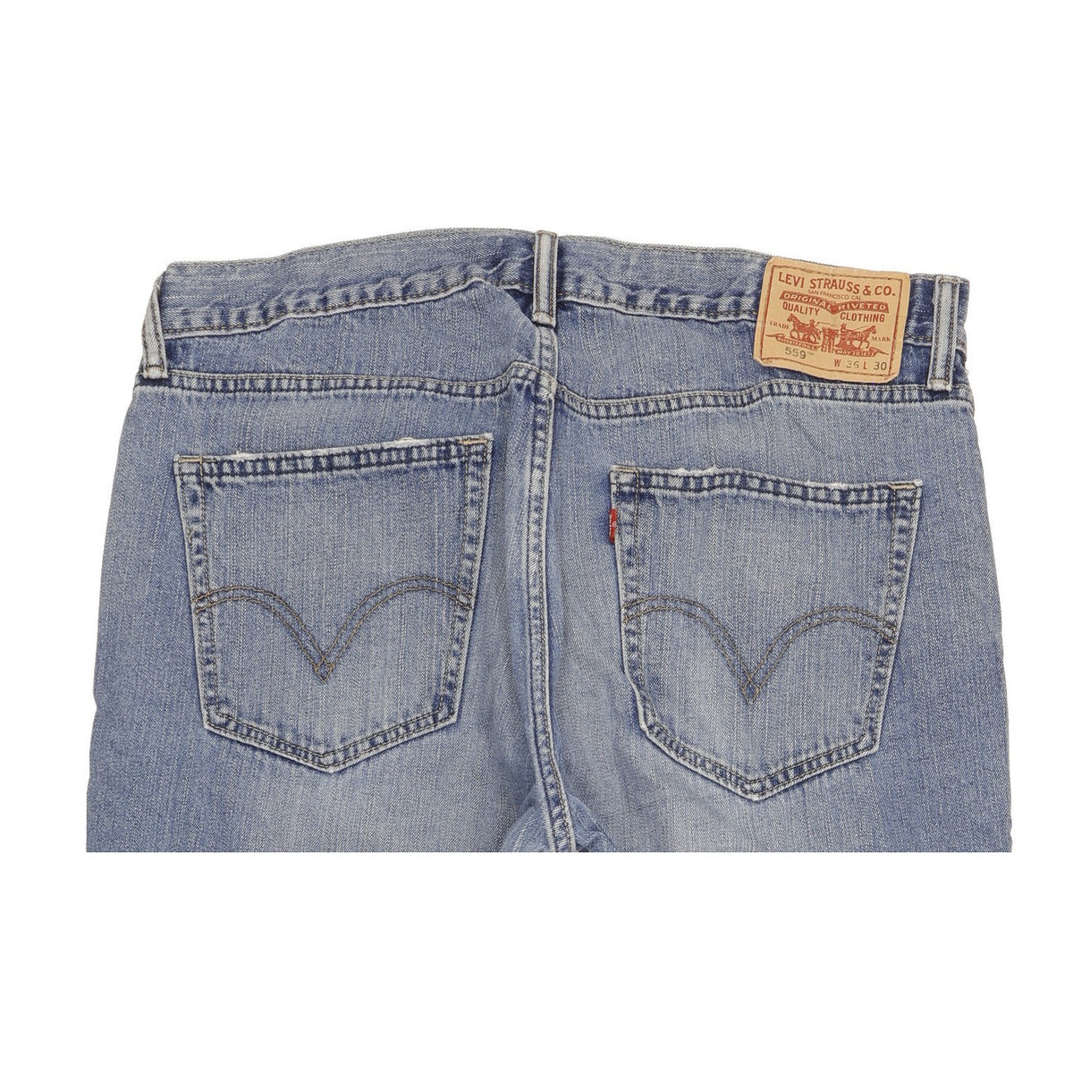 Levi's 559 Men Blue Straight Relaxed Jeans W36 L30