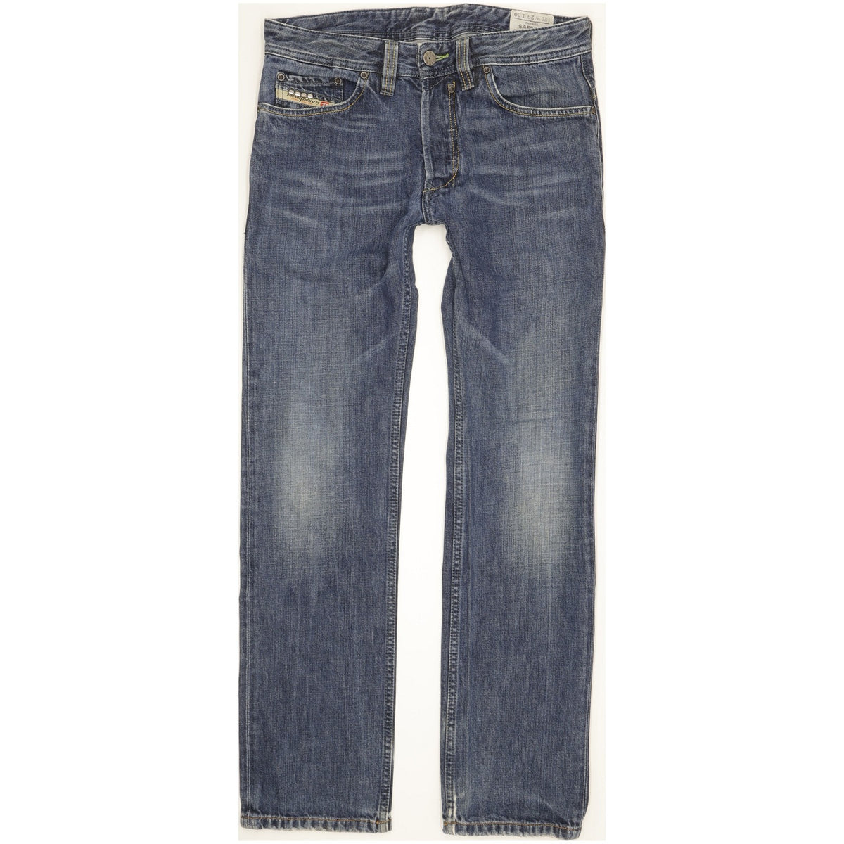 Diesel Safado Men Blue Straight Slim Jeans W29 L30