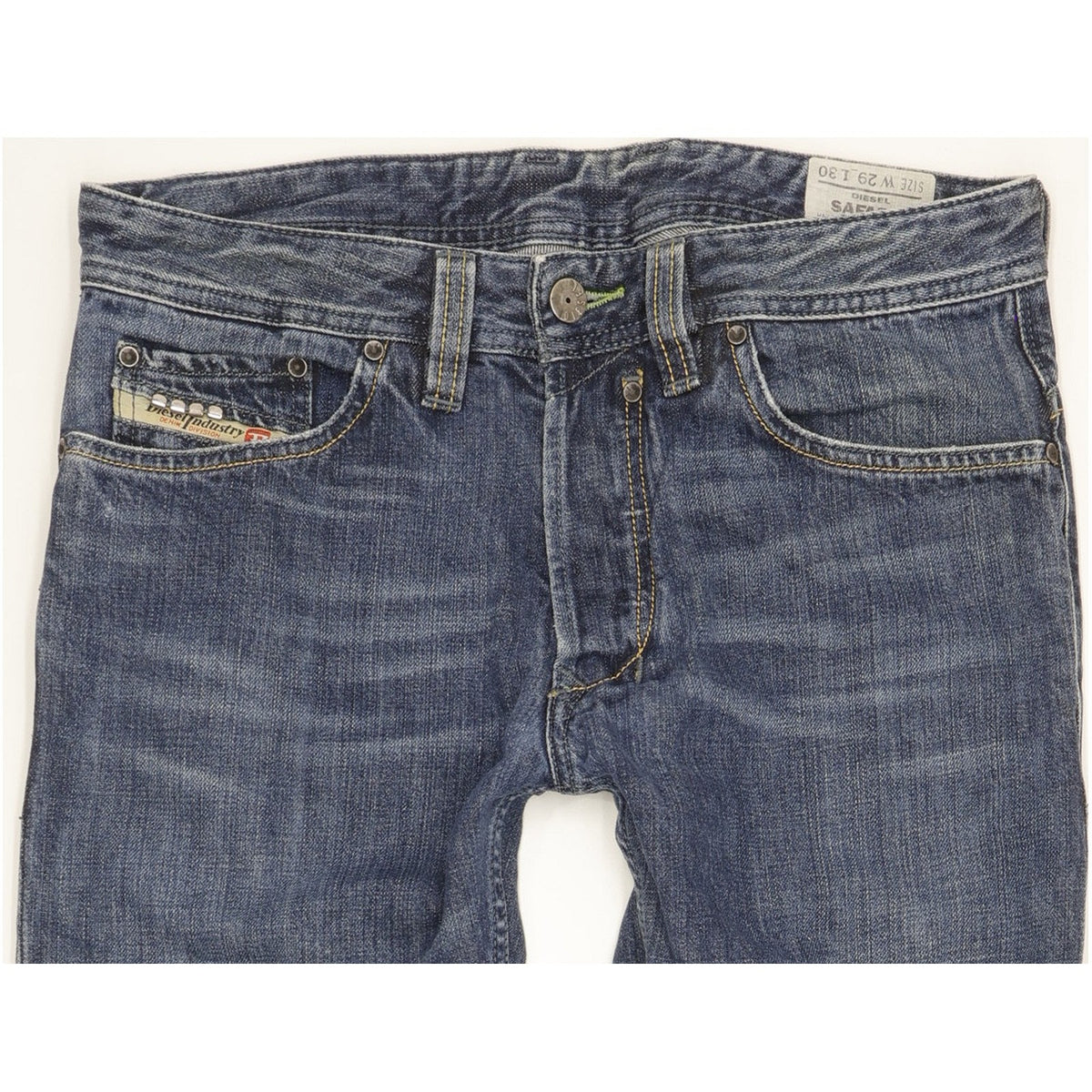 Diesel Safado Men Blue Straight Slim Jeans W29 L30