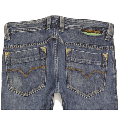 Diesel Safado Men Blue Straight Slim Jeans W29 L30