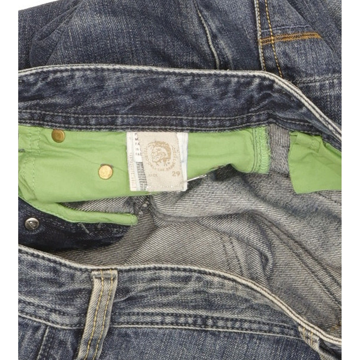 Diesel Safado Men Blue Straight Slim Jeans W29 L30