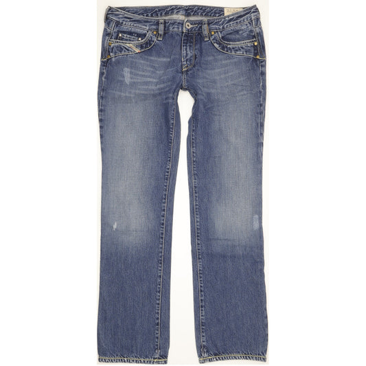 Diesel Kycut Women Blue Straight Slim Jeans W31 L32