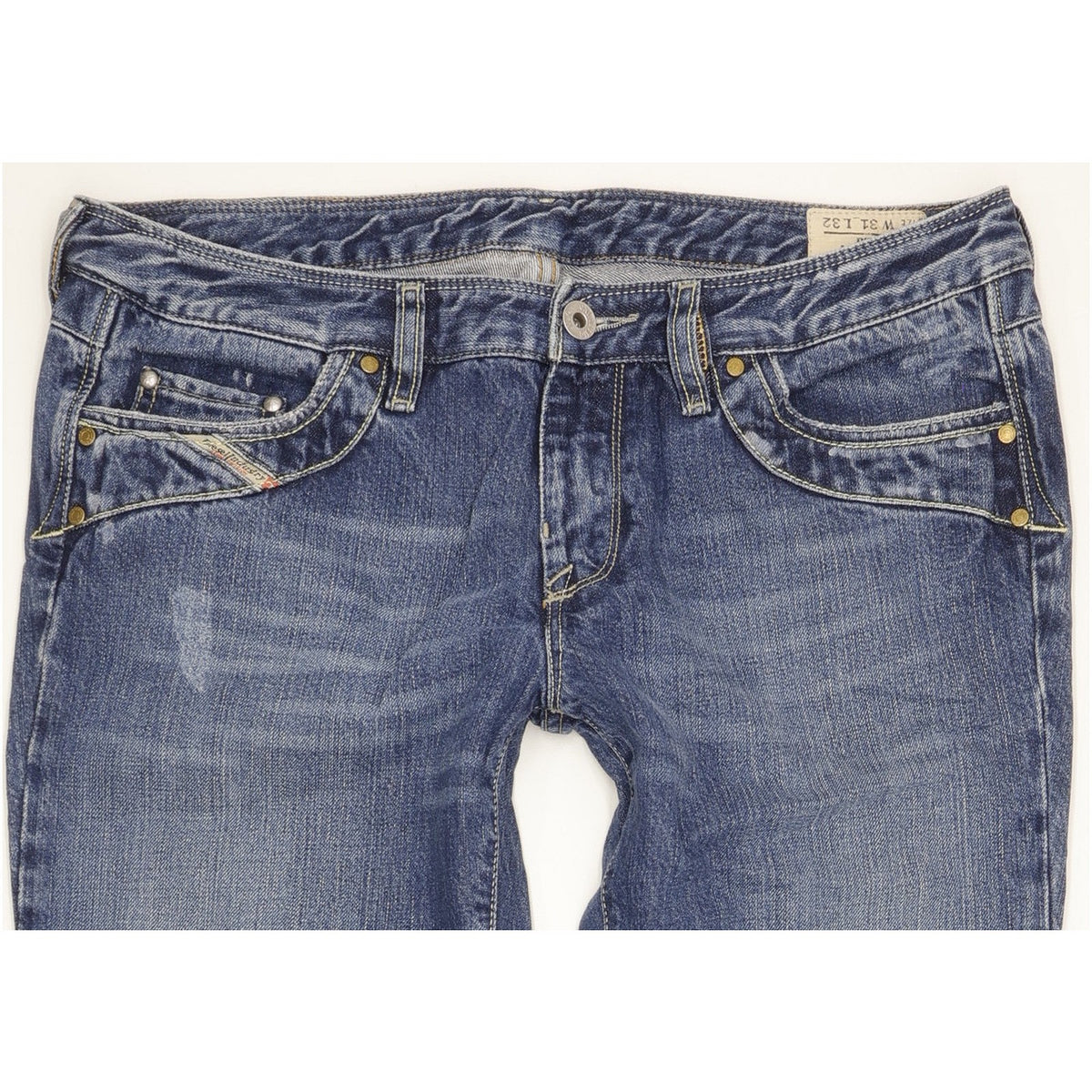 Diesel Kycut Women Blue Straight Slim Jeans W31 L32