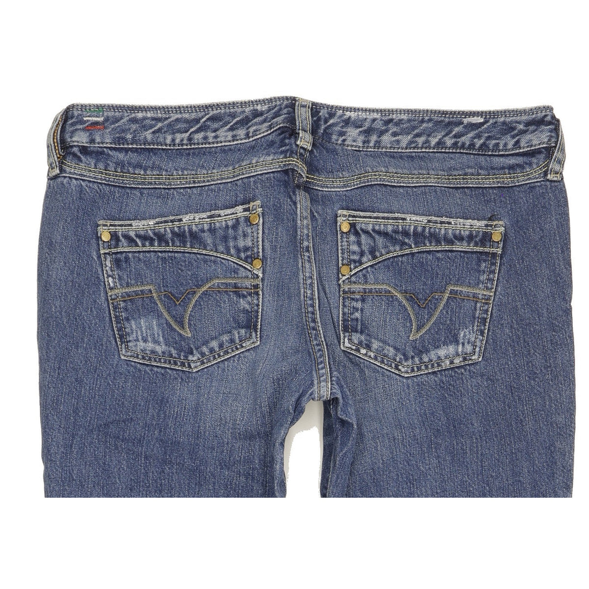 Diesel Kycut Women Blue Straight Slim Jeans W31 L32