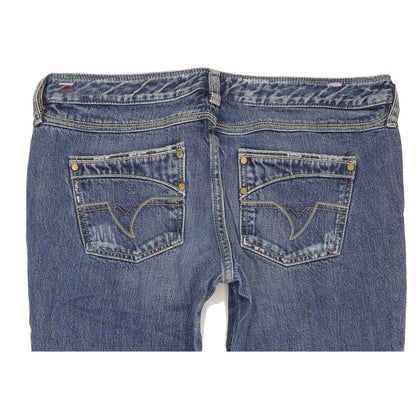 Diesel Kycut Women Blue Straight Slim Jeans W31 L32