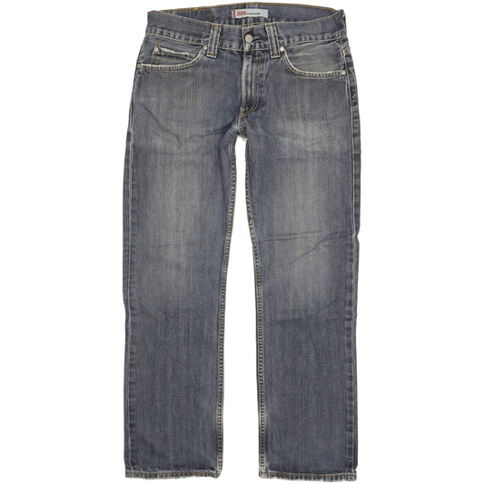 Levi's 506 Men Blue Straight Regular Jeans W32 L30