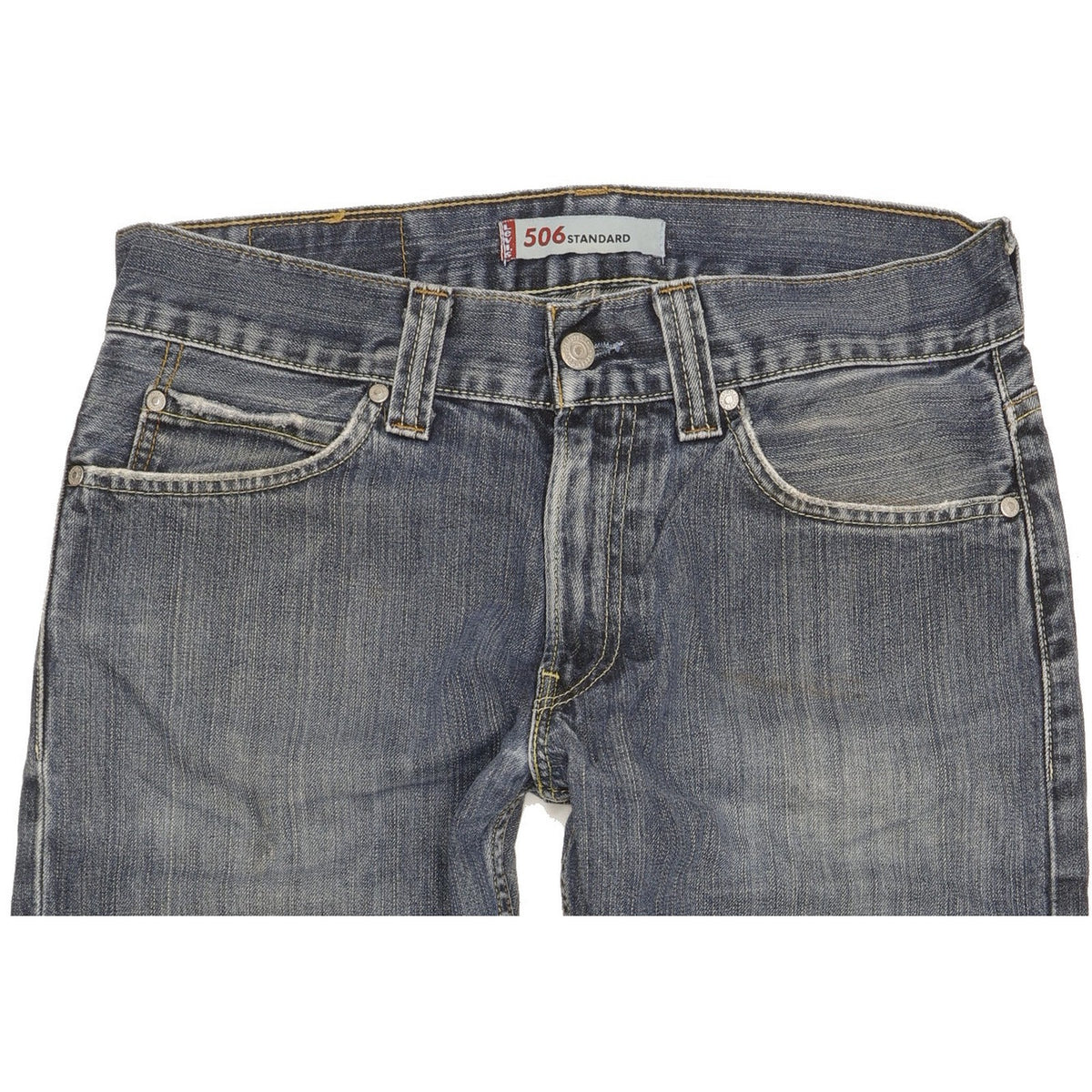 Levi's 506 Men Blue Straight Regular Jeans W32 L30