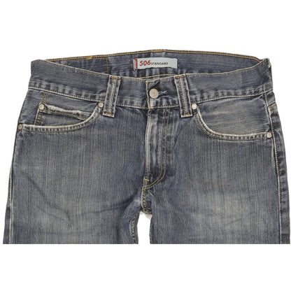 Levi's 506 Men Blue Straight Regular Jeans W32 L30