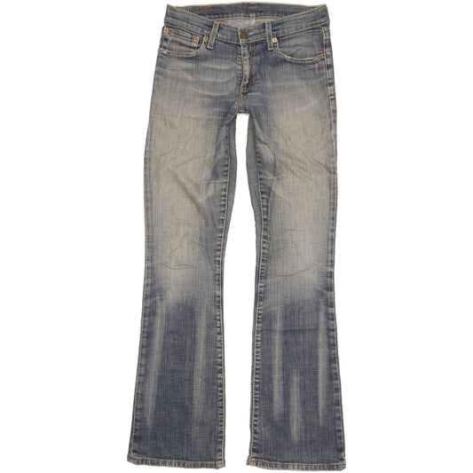 Levi's 529 Women Blue Bootcut Slim Stretch Jeans W28 L33
