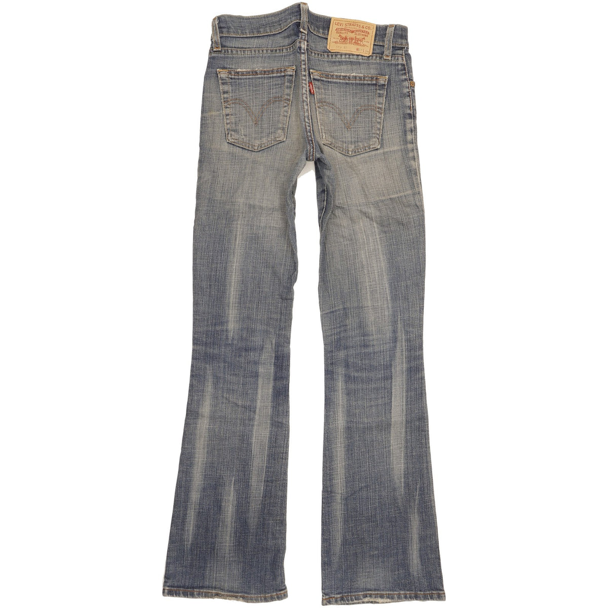 Levi's 529 Women Blue Bootcut Slim Stretch Jeans W28 L33