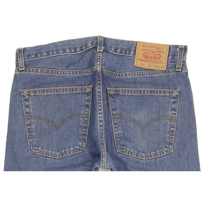 Levi's 521 Men Blue Straight Regular Jeans W36 L28