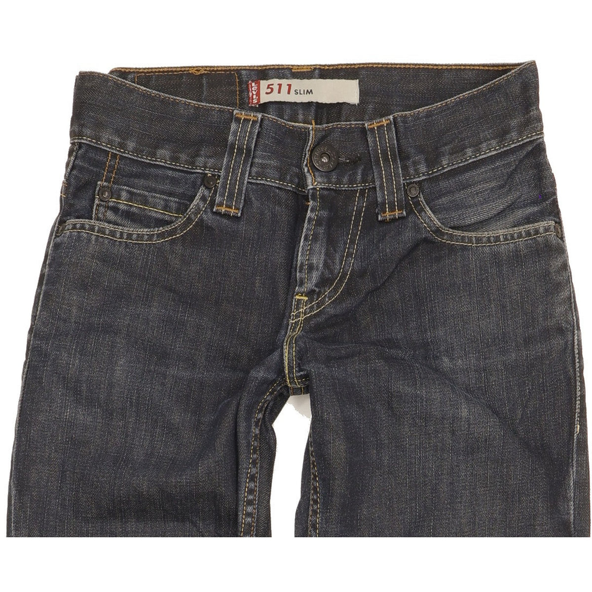 Levi's 511 Men Blue Straight Slim Jeans W27 L31