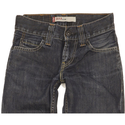 Levi's 511 Men Blue Straight Slim Jeans W27 L31