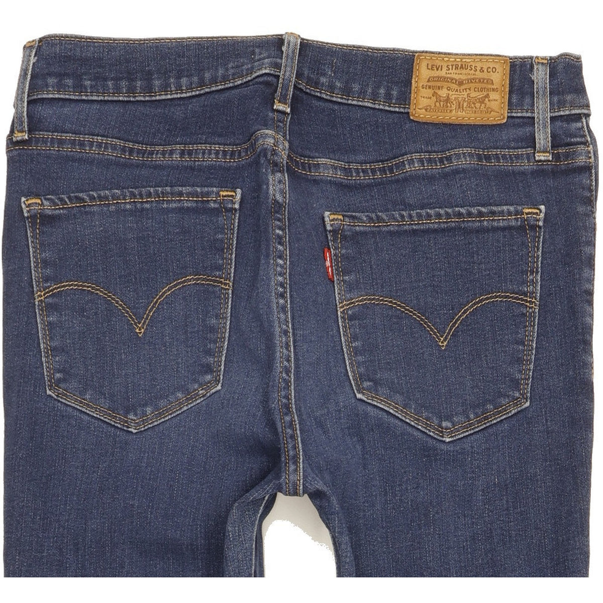 Levi's 720 Women Blue Skinny Slim Stretch Jeans W27 L30