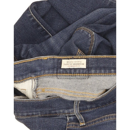 Levi's 720 Women Blue Skinny Slim Stretch Jeans W27 L30