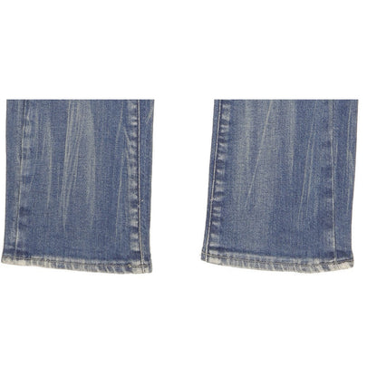 G-Star Core Women Blue Straight Slim Stretch Jeans W26 L31