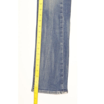 G-Star Core Women Blue Straight Slim Stretch Jeans W26 L31
