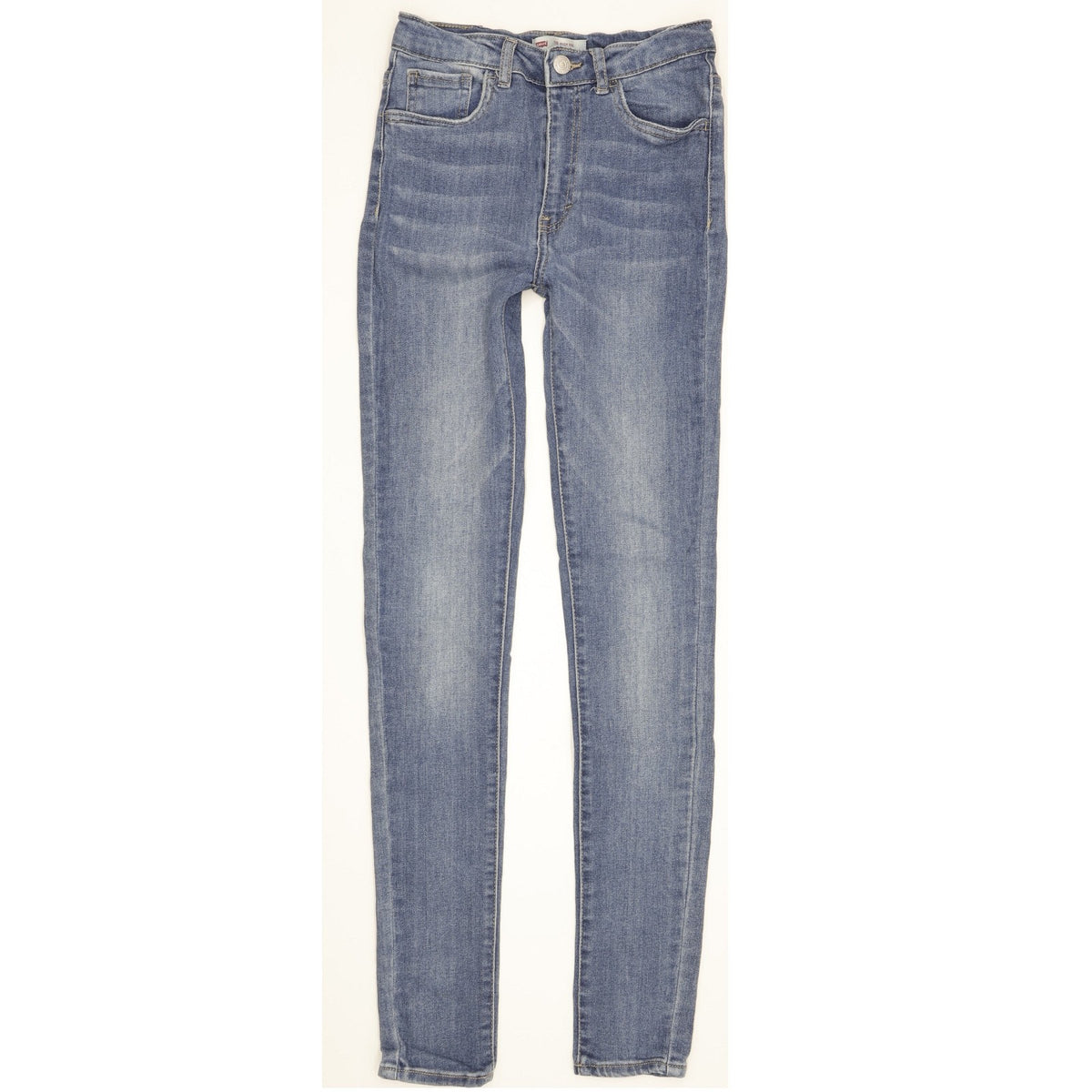 Levi's 720 Girls Women Blue Skinny Slim Stretch Jeans W24 L30