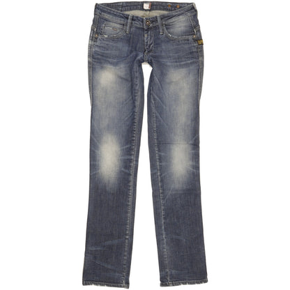 G-Star Midge Dover Women Blue Straight Slim Stretch Jeans W29 L34