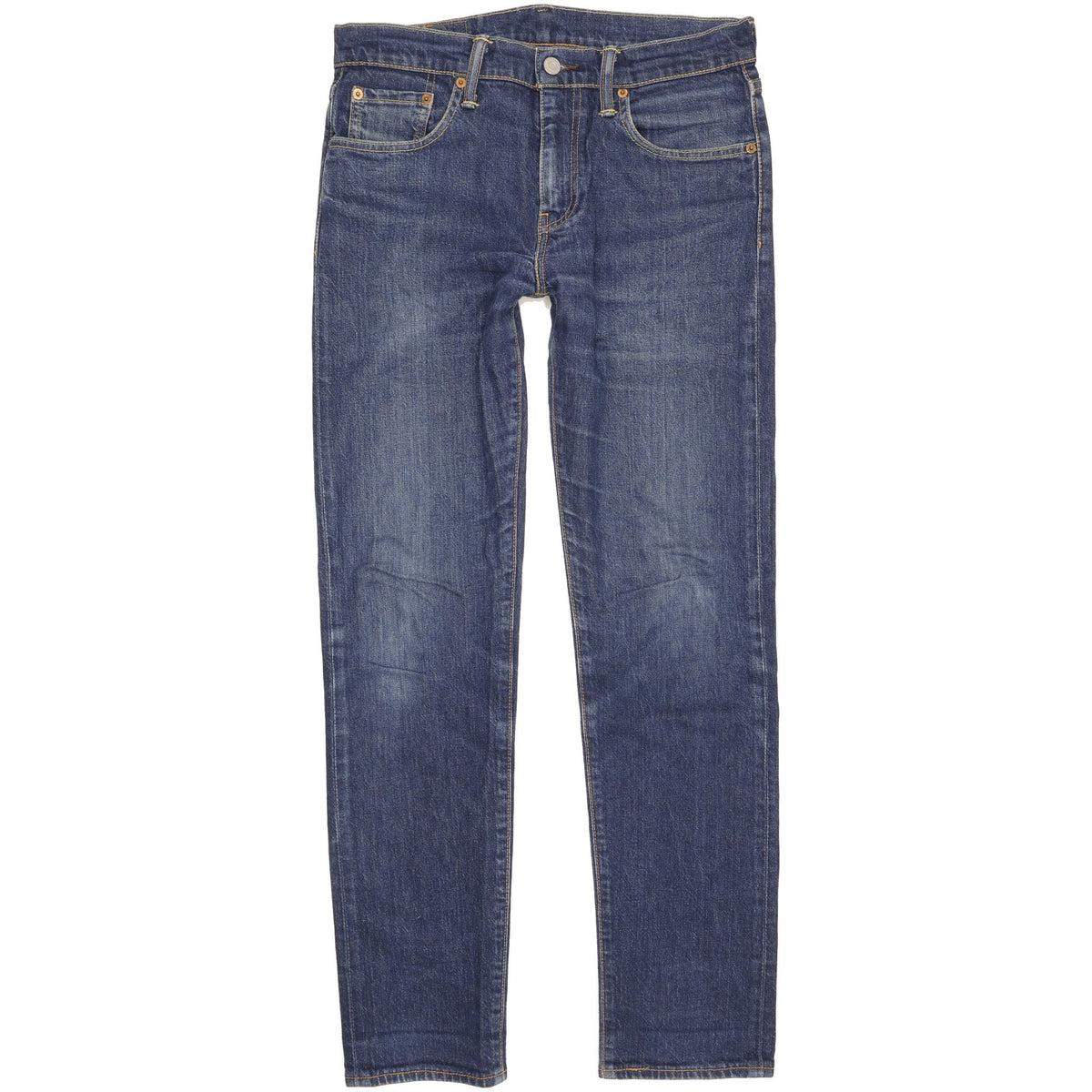 Levi's 502 Men Blue Tapered Regular Stretch Jeans W30 L31