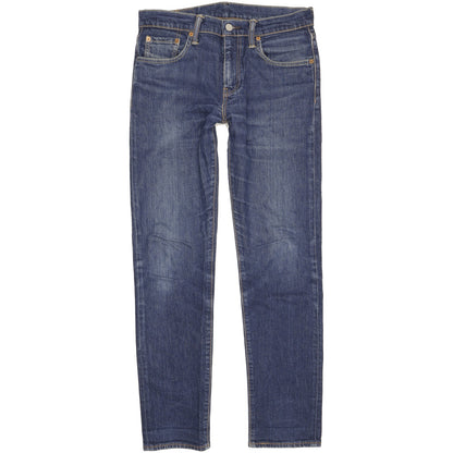 Levi's 502 Men Blue Tapered Regular Stretch Jeans W30 L31